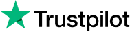 'Trustpilot logo with a green star and black text.'